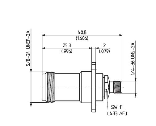 HuberSuhner/Adapter/37_N-SMA-50-51/1--_NE